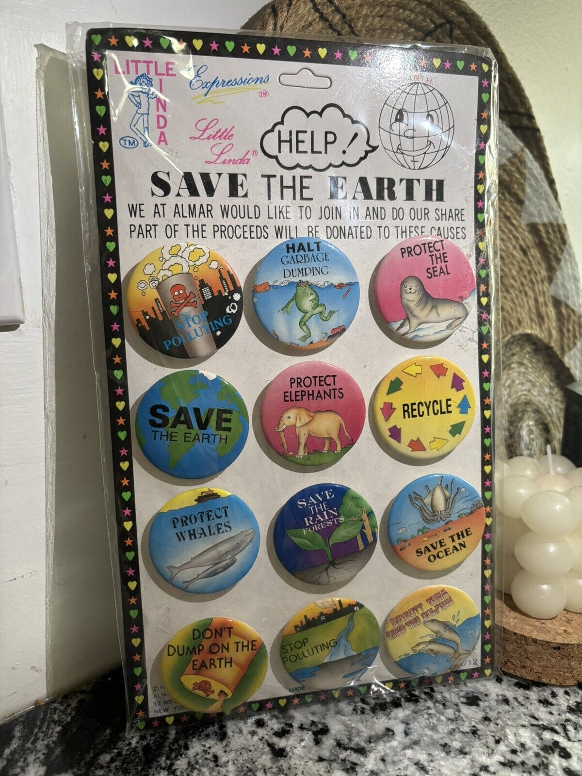 Save The Earth Pins, Ocean Ecology. Save The Ocean. Whales Seals. Eco-Conscious