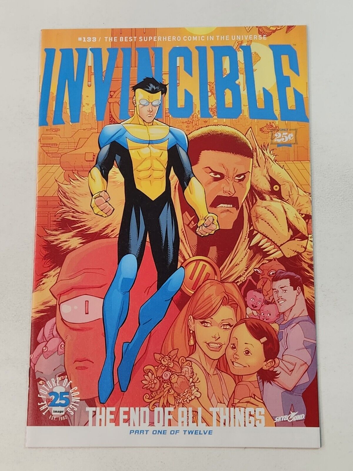 Invincible 133 Image Comics Robert Kirkman Amazon Prime Series 2017 VF/NM