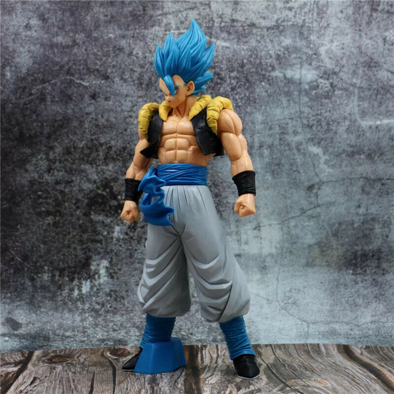 Dragon Ball Super Saiyan God Blue Hair Gogeta PVC Action Figure Toy Gift