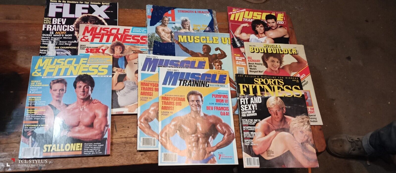 1985/1996  Fitness Magazine Lot (21)