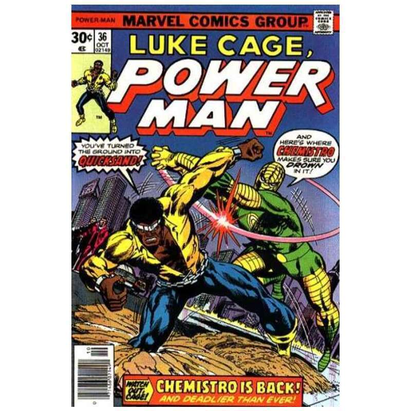 Power Man #36 in Near Mint minus condition. Marvel comics [w\'