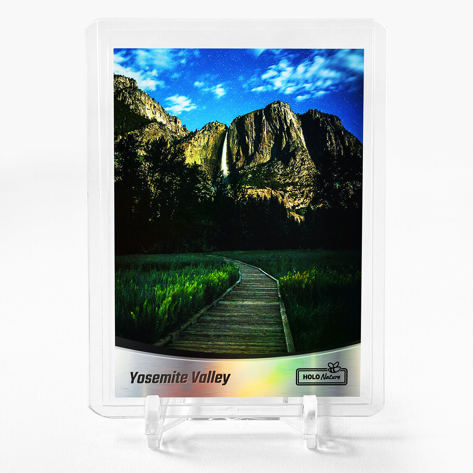 YOSEMITE VALLEY Holographic Photo Card 2024 GleeBeeCo Holo Nature #SWT5