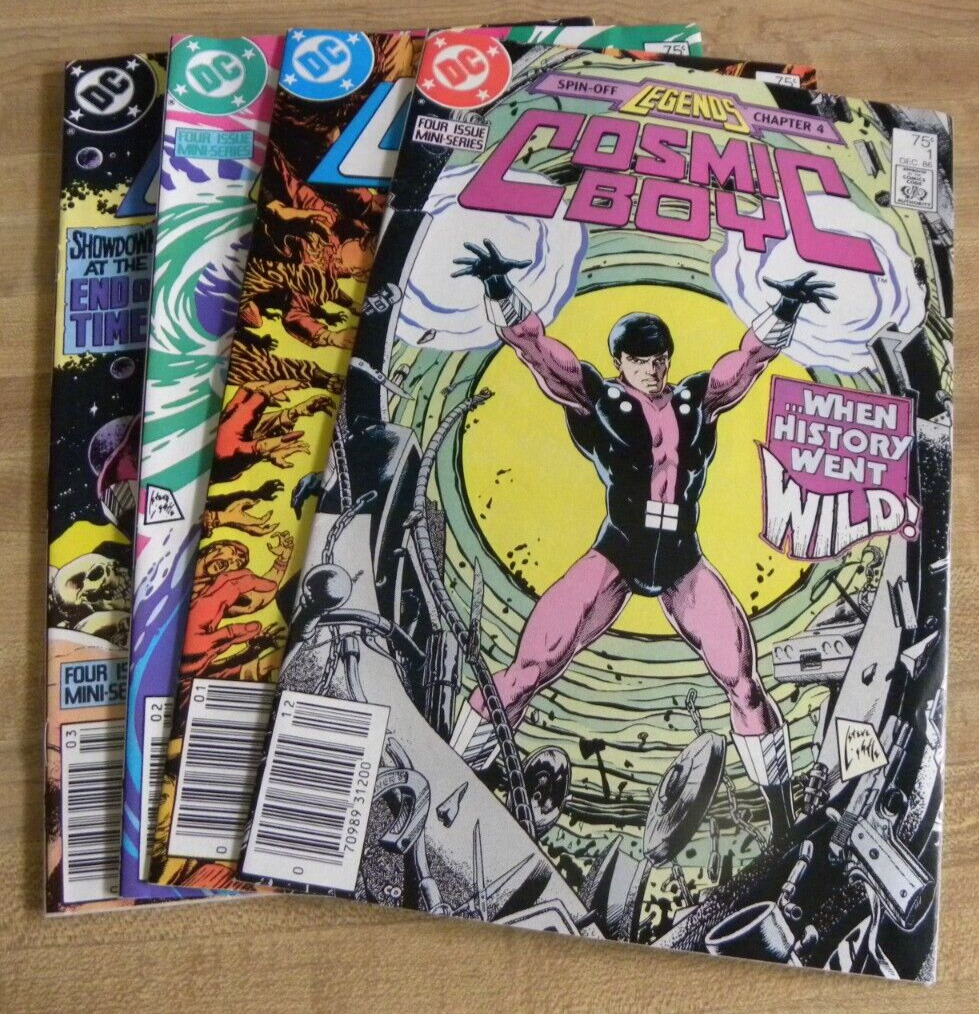 DC Cosmic Boy 1-4 Four Issue Mini-Series Comic Book Lot