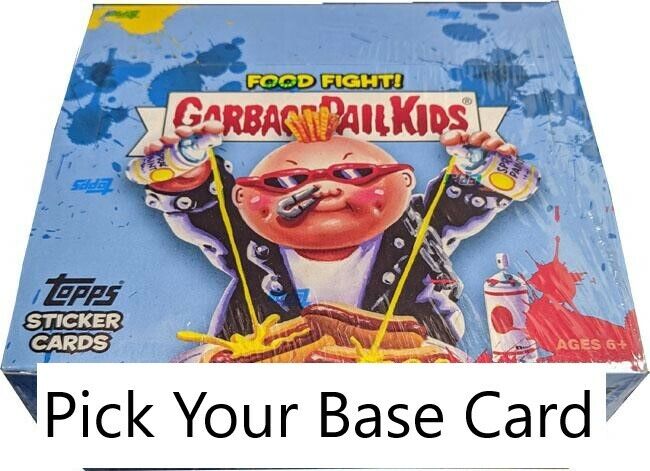 2021 Garbage Pail Kids(GPK) Food Fight Pick Your Base Card, Complete Your Set 