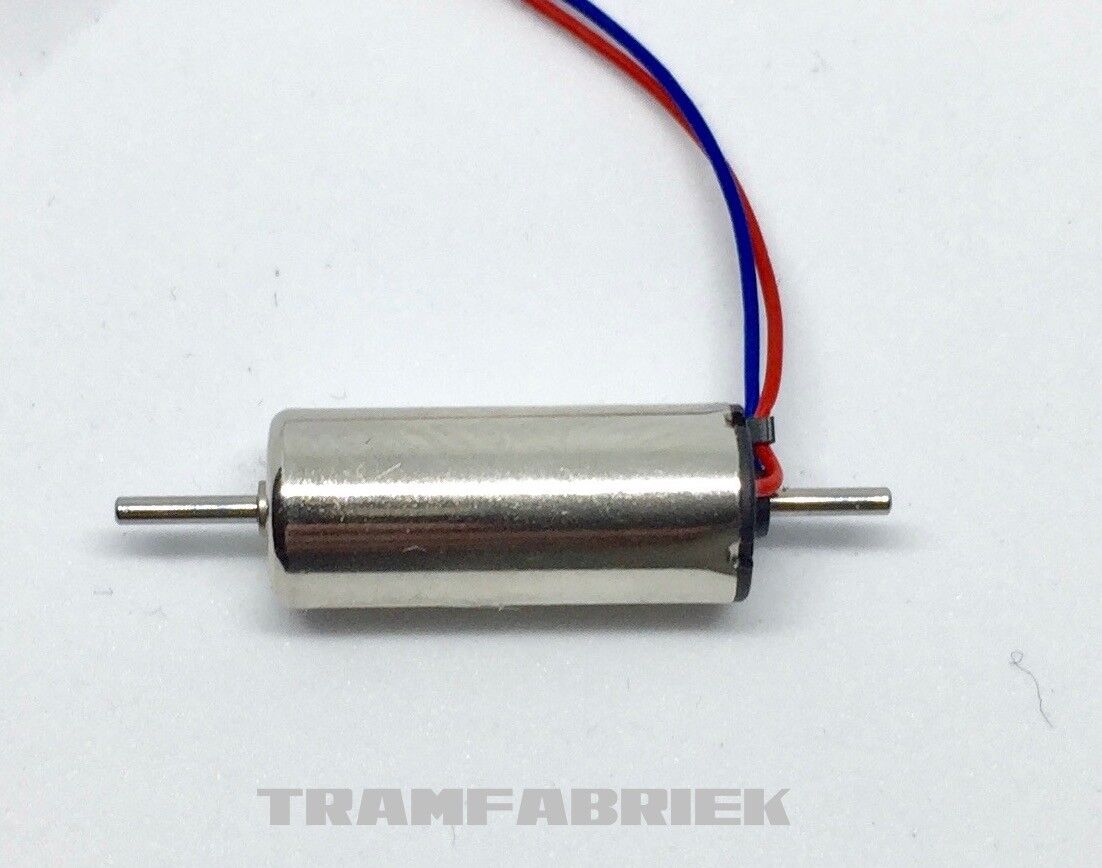 0716D 7mm x 16mm Coreless Micro Motor 12V with DOUBLE SHAFT for model trains
