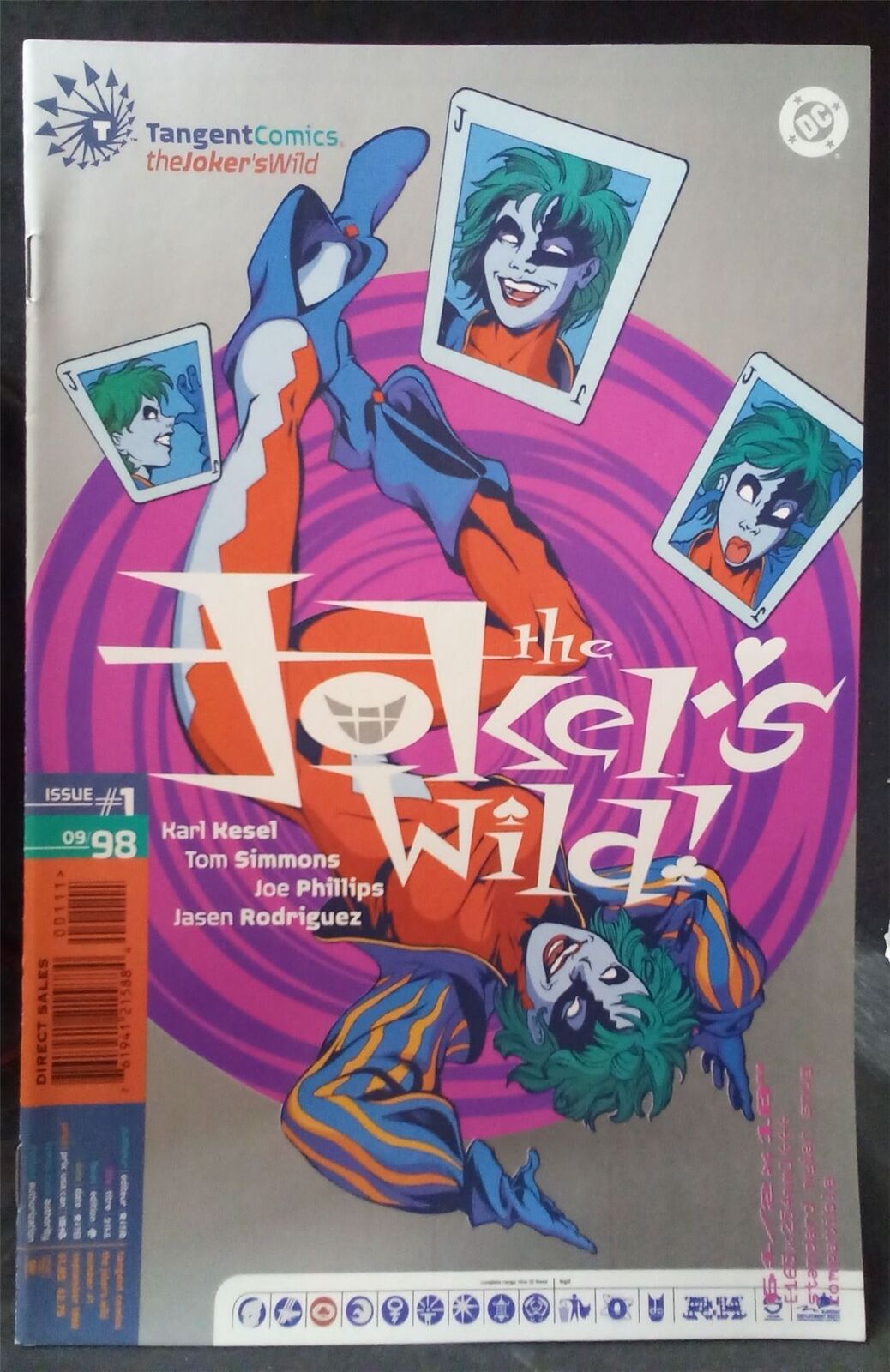 Tangent Comics/ The Joker\'s Wild 1998  Comic Book 