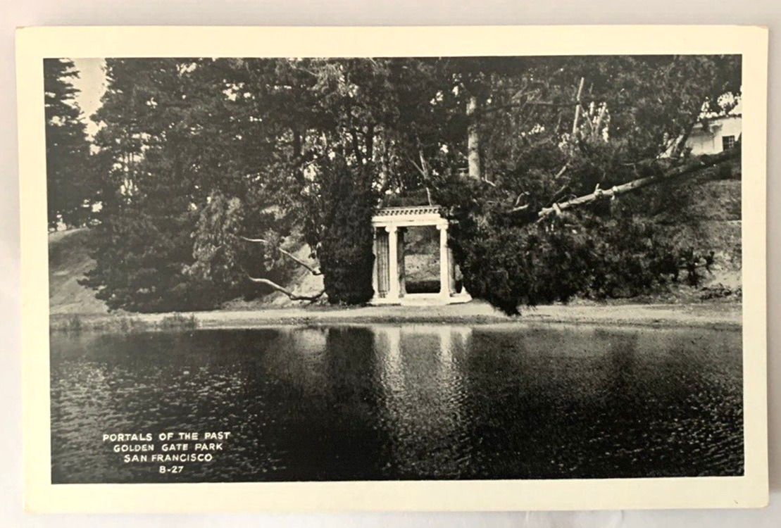 Portals of the Past Golden Gate Park 1906 Earthquake San Francisco Postcard