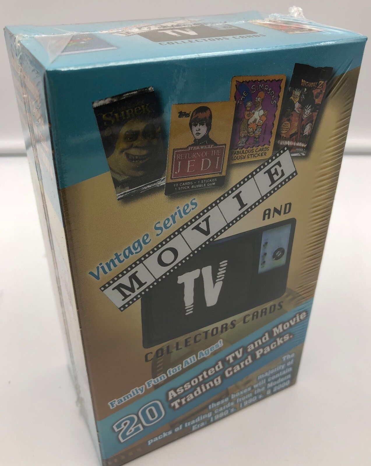 Movie and TV Collector Trading Card Unopened Pack Box Vintage Series 20 count 