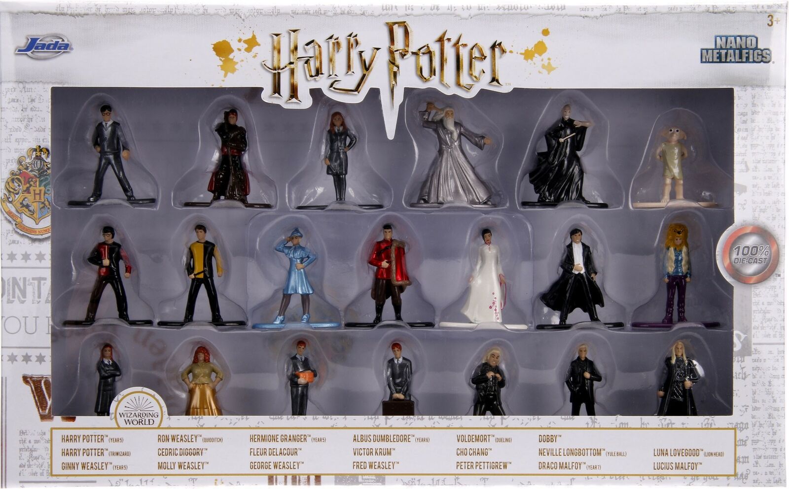 Nano Metalfigs Harry Potter 1.5-Inch Diecast Figure 20-Pack [Version 4]