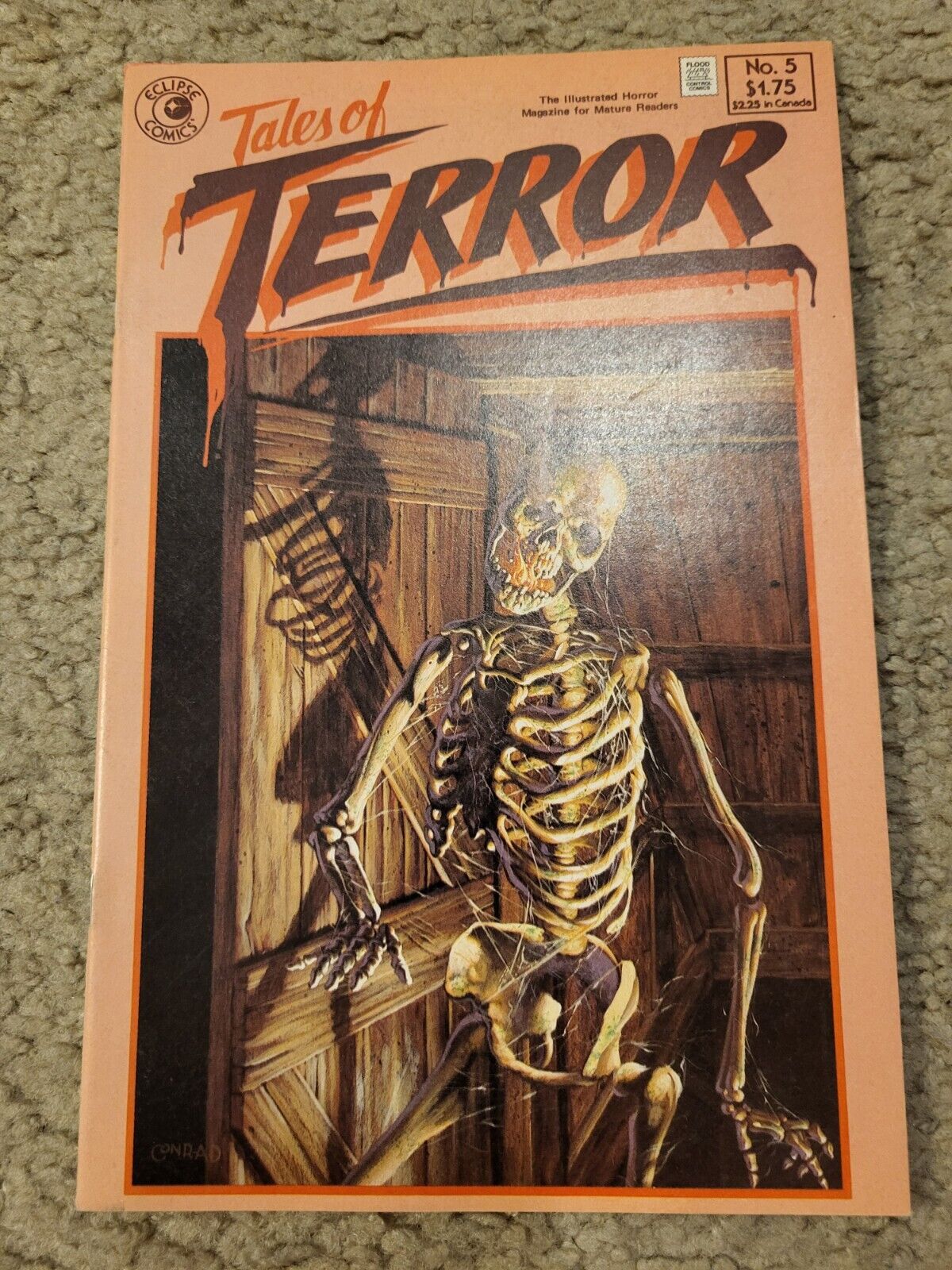 Tales Of Terror 5 Eclipse comics lot Chuck Dixon 1986 HIGH GRADE