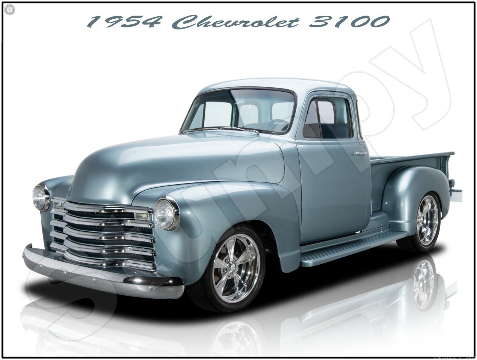1954 Chevrolet 3100 Pickup Truck  Metal Sign 9\