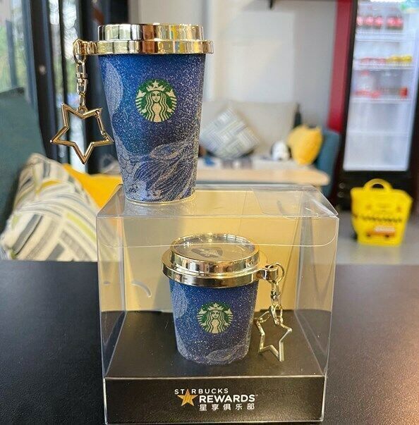 New Starbucks Keychain Popular New Product Mini Water Cup Keychain Pendant