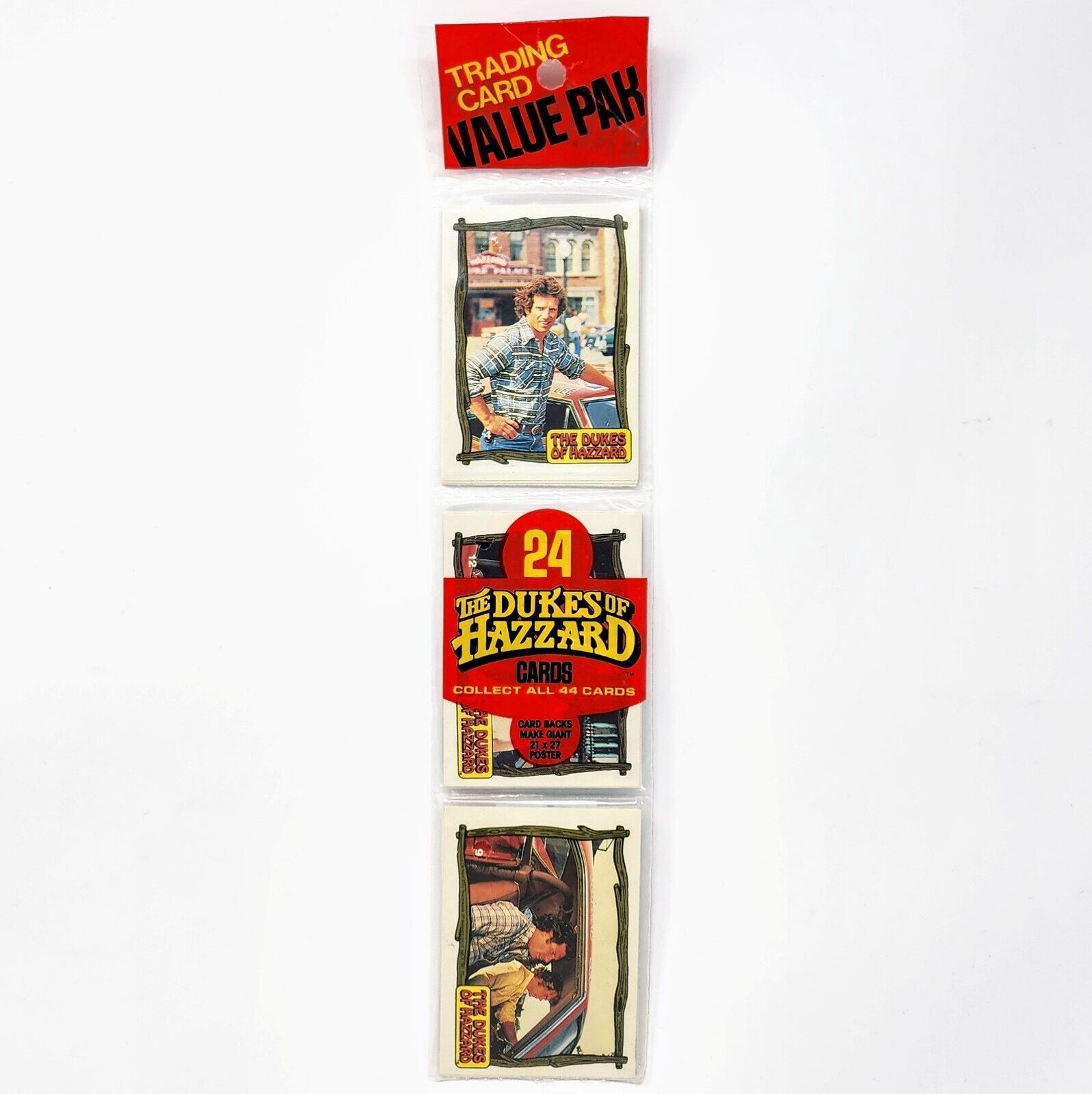 1983 Donruss Dukes Of Hazzard Rack Pack Value Pack Factory Sealed 24 Cards