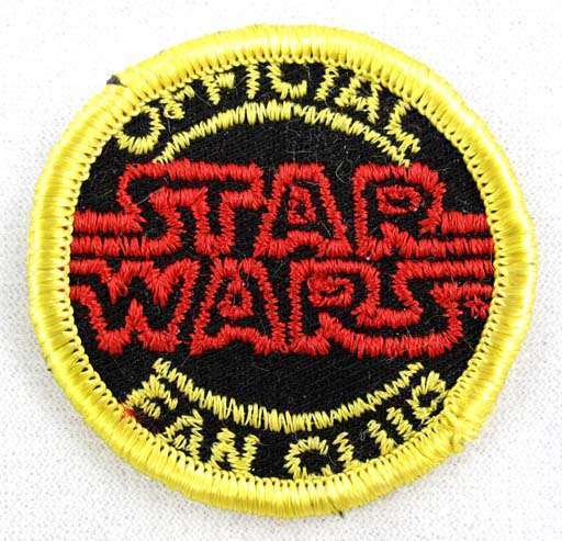 1977 Official Star Wars Fan Club Membership Patch #2