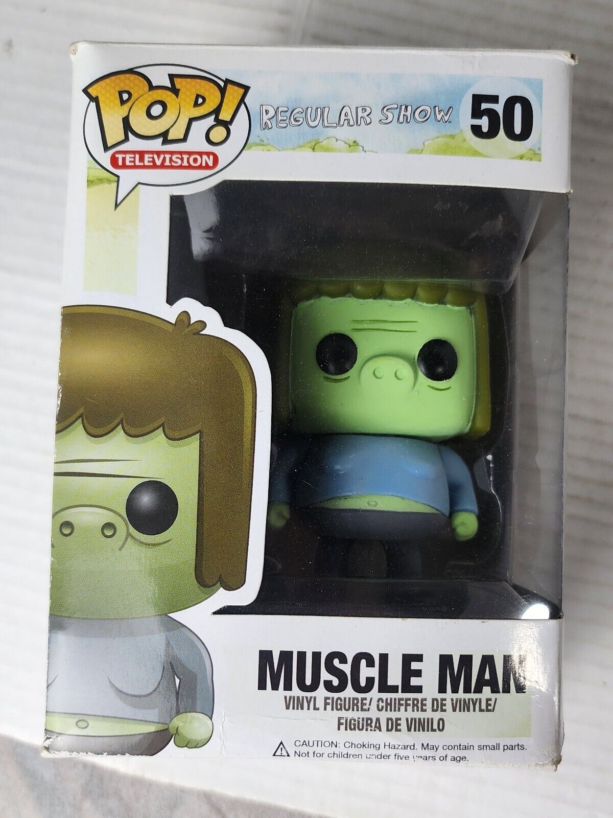 Funko Pop Vinyl Figure Television Cartoon Network Regular Show #50 Muscle Man 