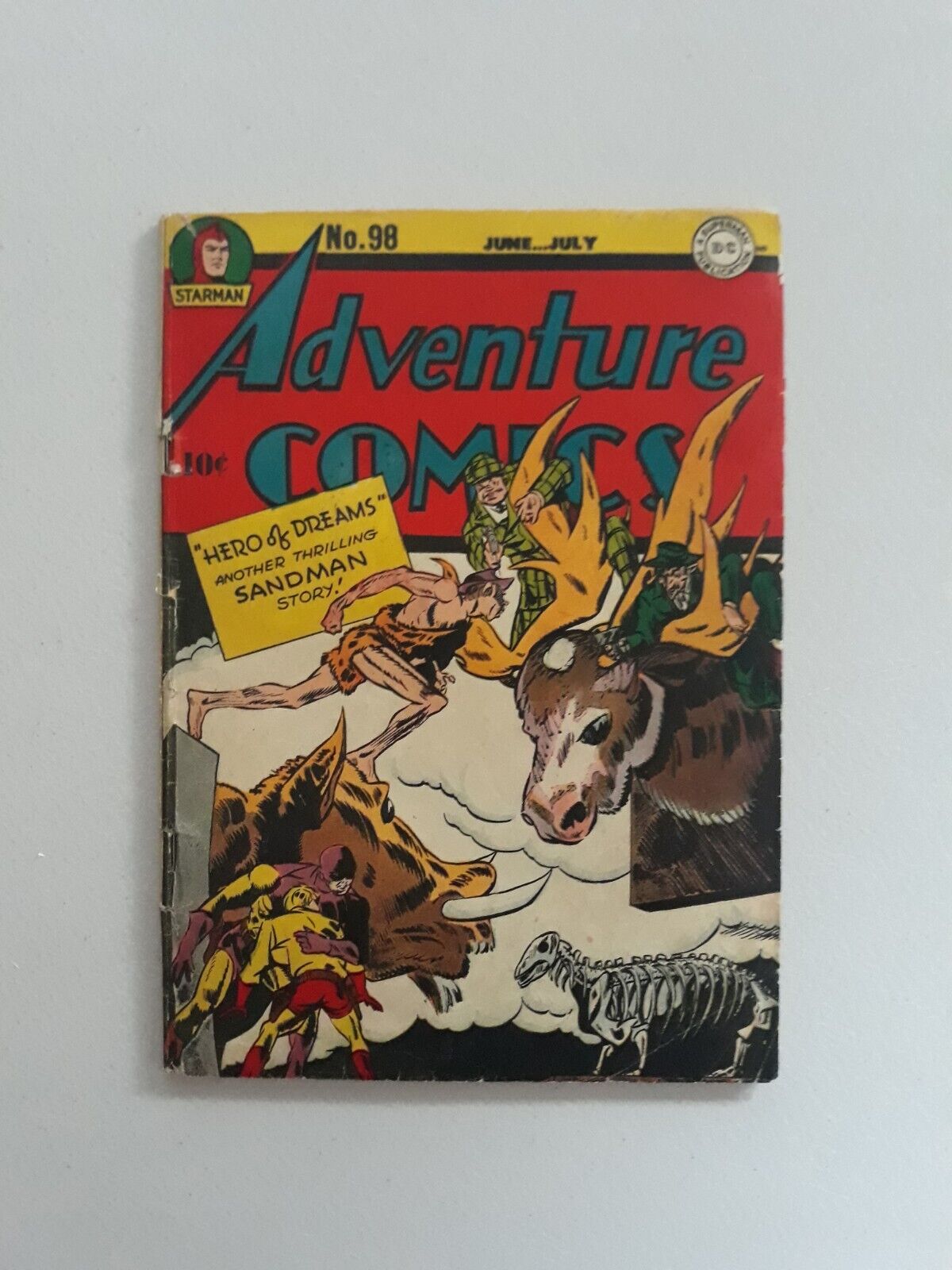 Adventure Comics #98 DC Golden Age Kirby Simon, Sandman 1945