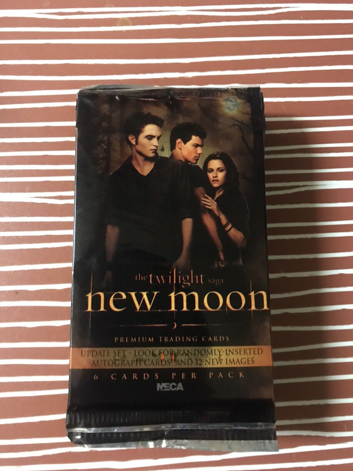 Twilight New Moon Neca Sealed 10 Packs trading cards