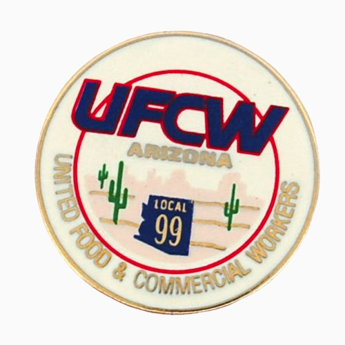 UFCW Local 99 Lapel Hat Pin Arizona Food And Commercial Workers Union