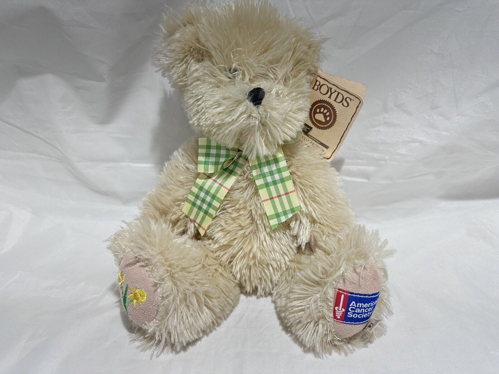 Flowers R Hope Boyds Bear and Friends Special Edition American Cancer Society 