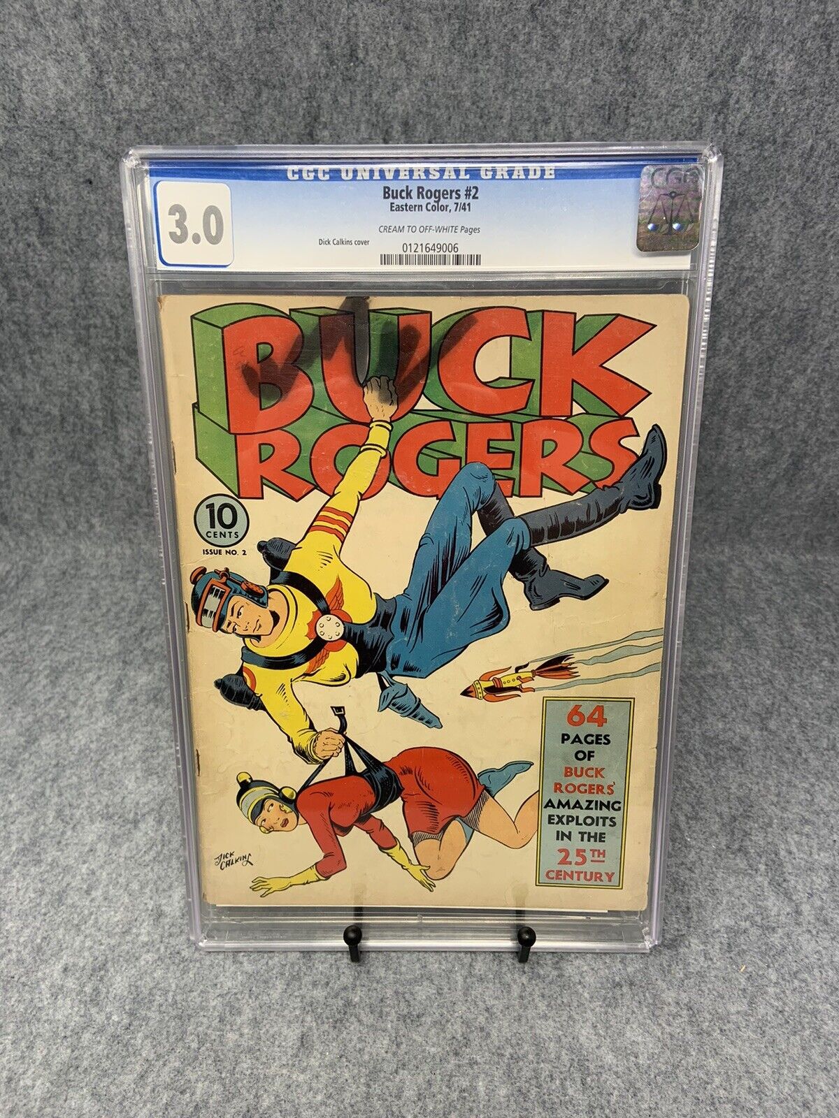 1941 Eastern Color Buck Rogers Comic Book #2 CGC 3.0