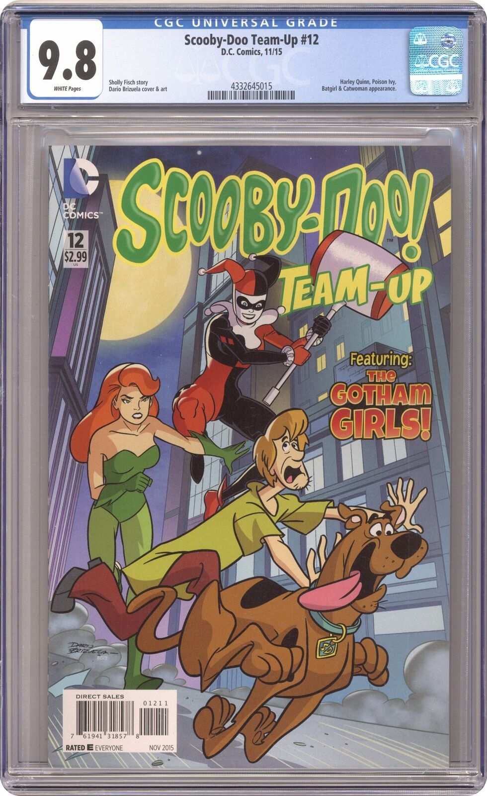 Scooby-Doo Team-Up #12A Brizuela CGC 9.8 2015 4332645015