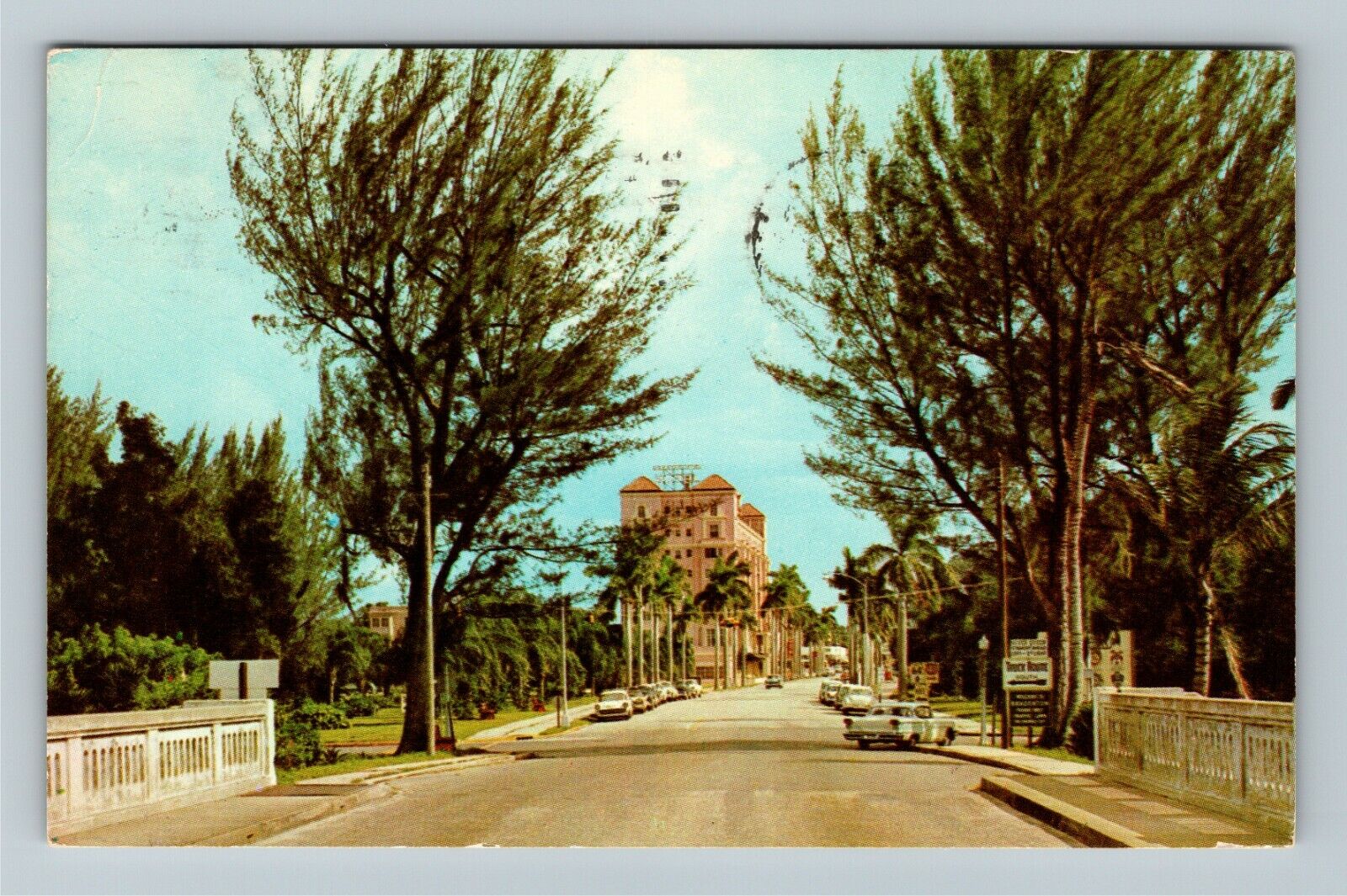 Bradenton FL-Florida Entrance To City Vintage Souvenir Postcard