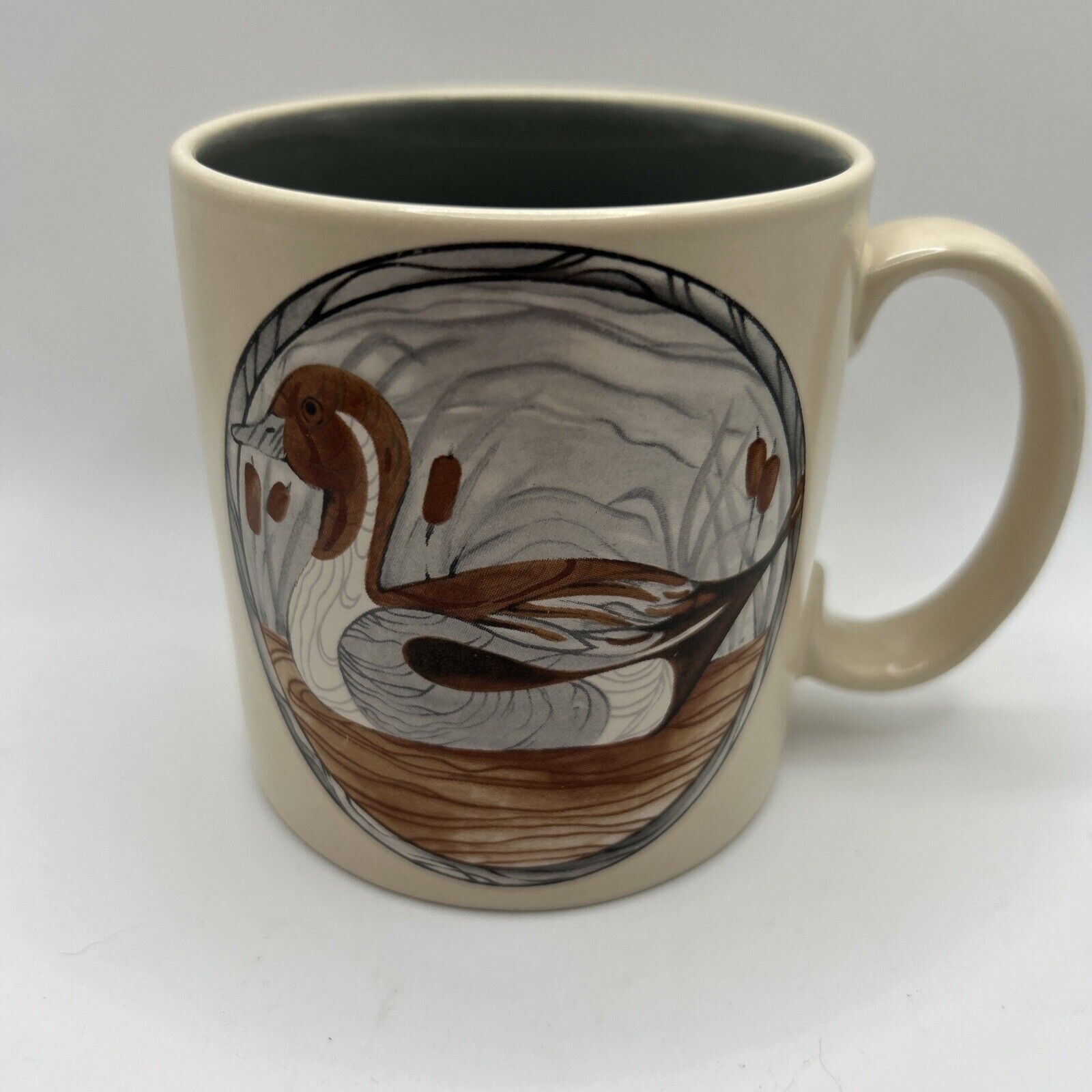Applause Vintage Mallard Duck Coffee Tea Mug Cup Ceramic 1985 Korea #5735