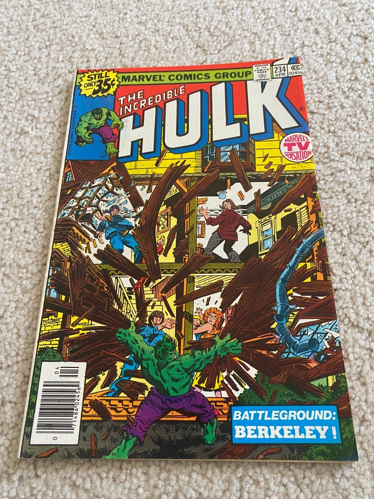 Incredible Hulk  234  NM-  9.2  High Grade  1st Quasar  Curtis Jackson  Marvel