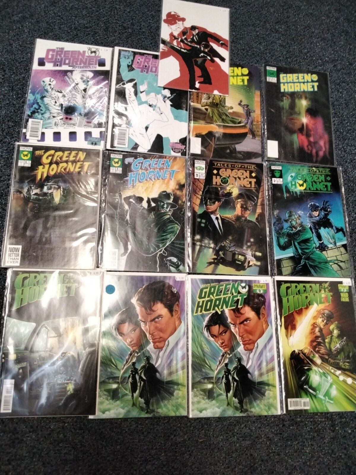 The Green Hornet Comic lot of 13 (Variants included) Now/Dynamite
