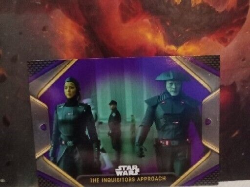 2023 Topps Star Wars Obi-Wan Kenobi Purple The Inquisitors Approach - #65