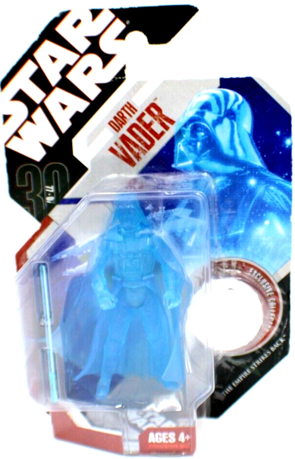 New Star Wars The Empire Strikes Back Darth Vader Hologram Figure & Coin #48