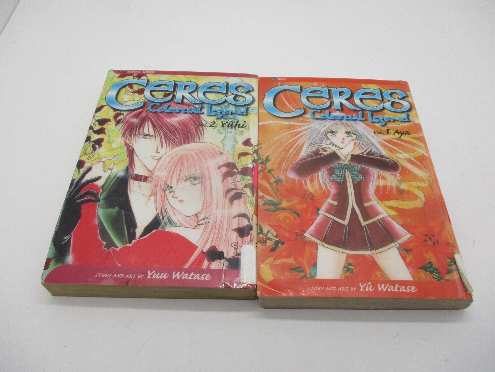 2 Volumes of Ceres Celestial Legend Manga Paperback