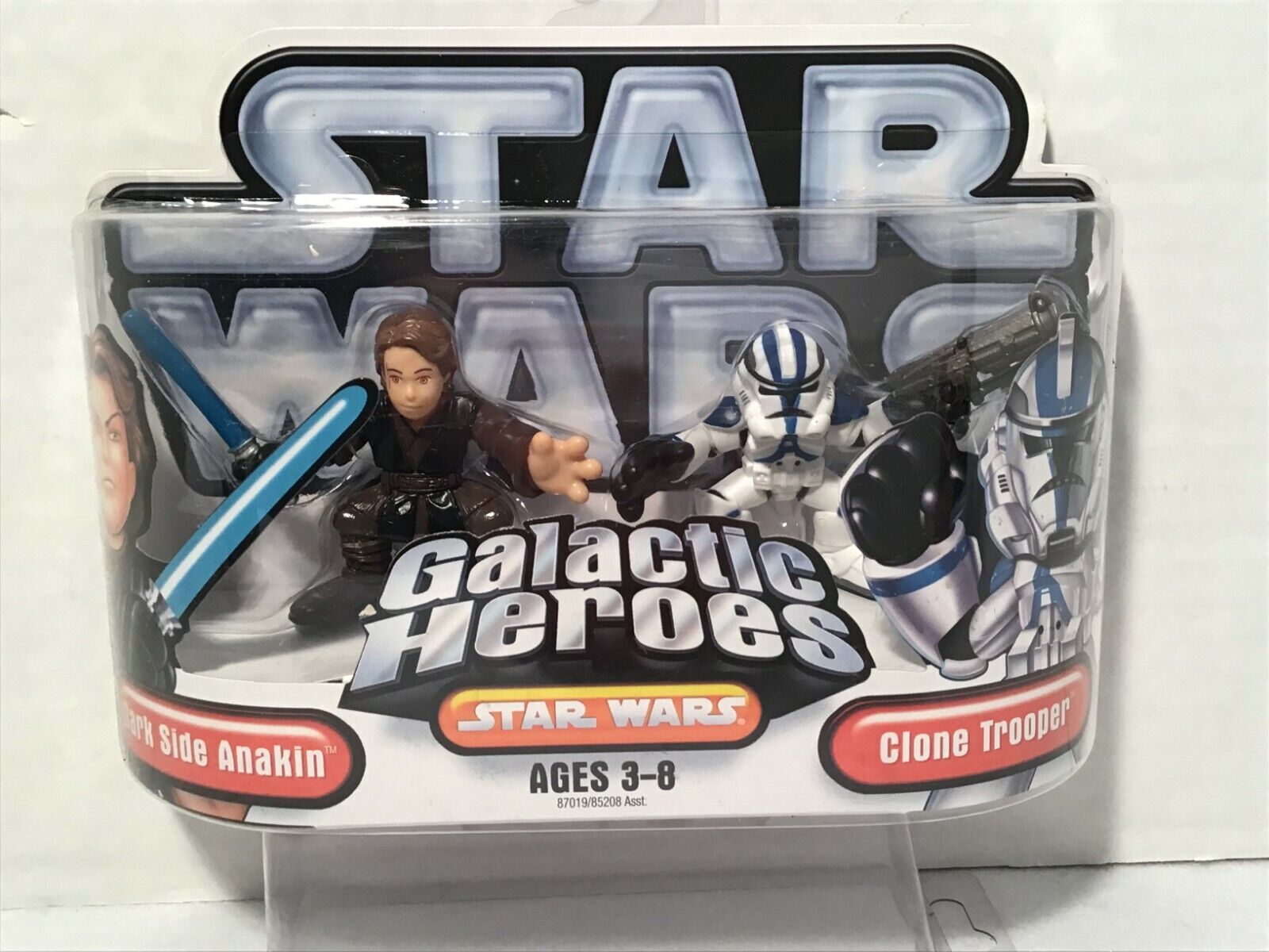 STAR WARS Galactic Heroes Dark Side Anakin/Clone Trooper Hasbro 2007 MOC