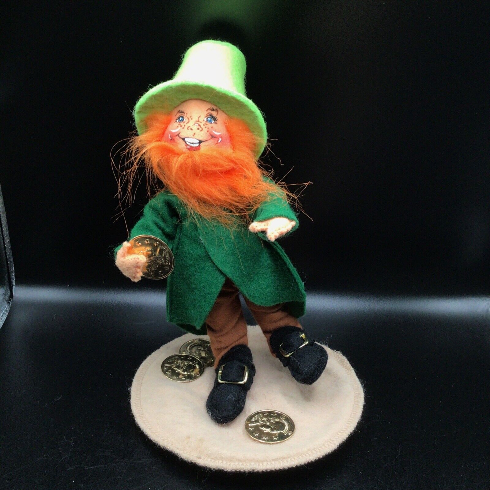 Annalee Vintage Doll 1999 Lucky The Leprechaun Irish St Patrick's Day