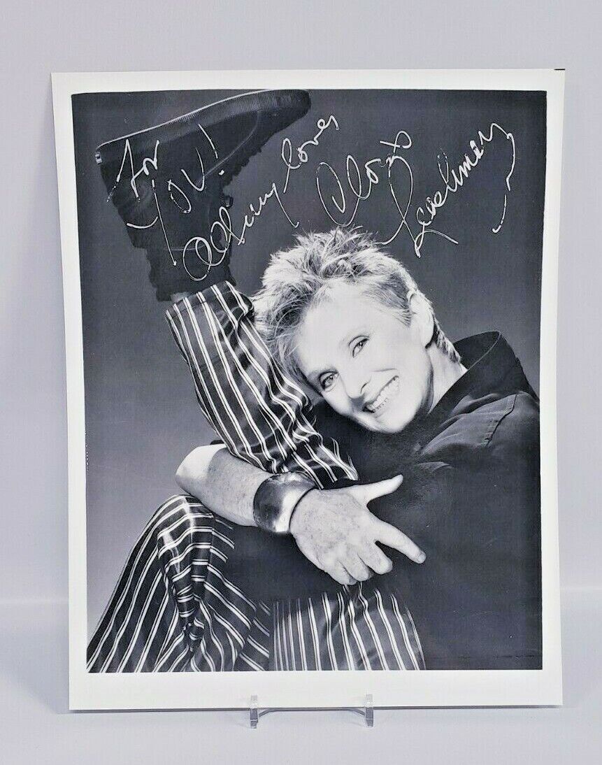 Autographed photo of Cloris Leachman Actress 8X10 No COA