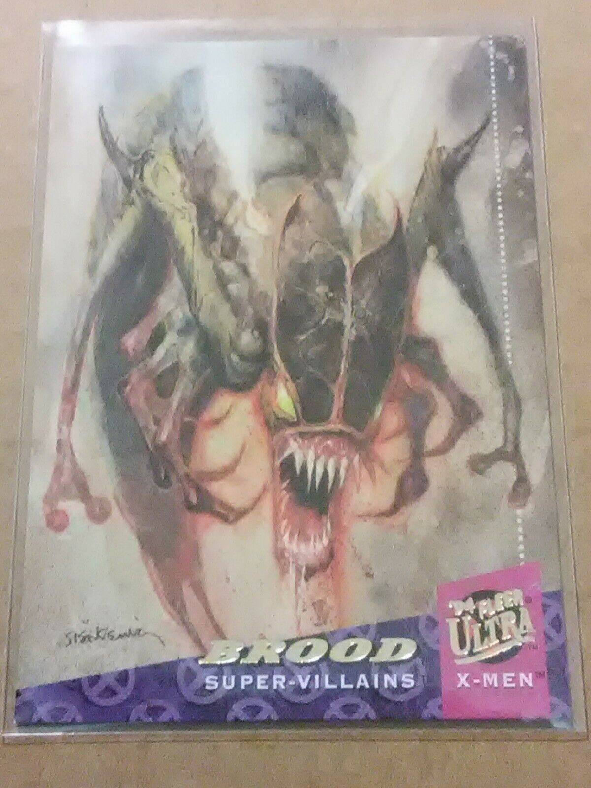 1994 BROOD - Marvel \'94 FLEER ULTRA [NEAR MINT NM 9.8] X-MEN, Trading Card #81