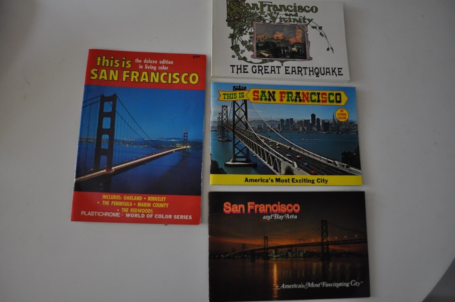 Vintage San Fransicso Tourist Booklets 1970’s Ephemera 70’s