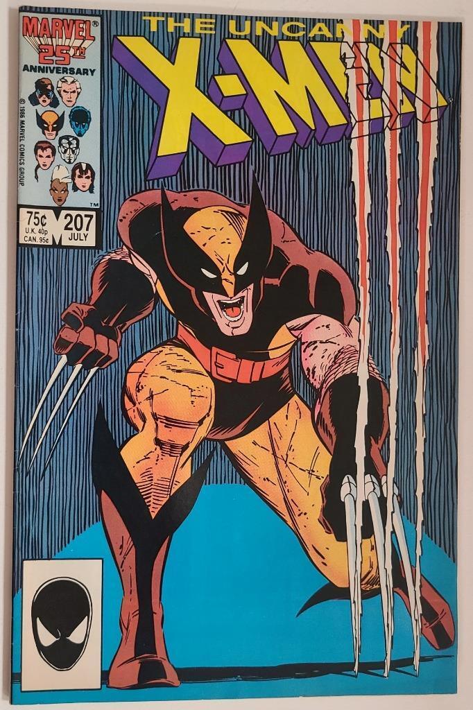 The Uncanny X-Men #207 Comic Book VF - NM