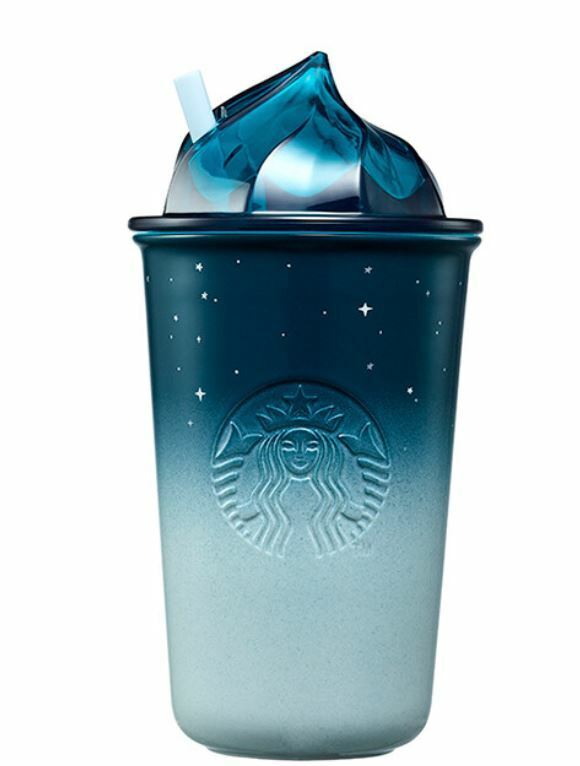 Starbucks korea 2020 summer promotion 3 Night sky ceramic cold cup 355ml