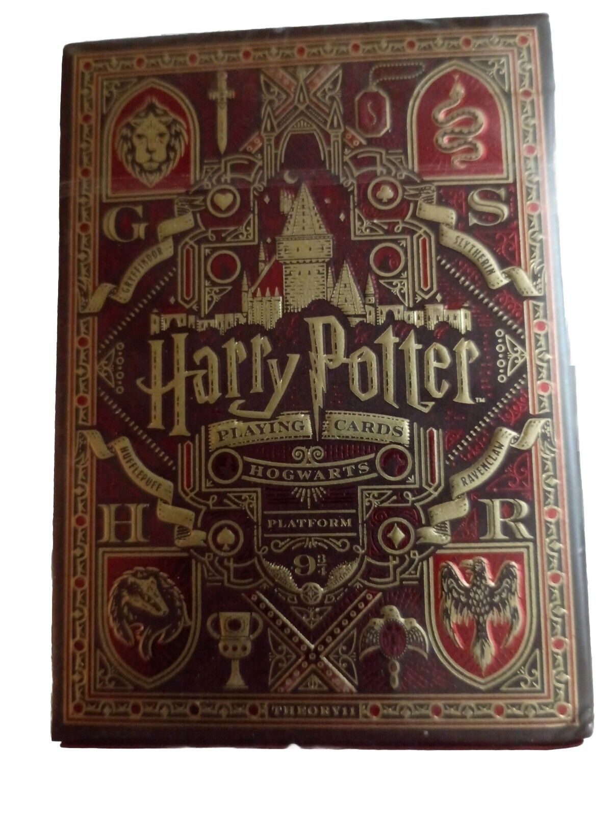 Theory11 Harry Potter Gryffindor Red - High Quality Playing Cards Poker Deck