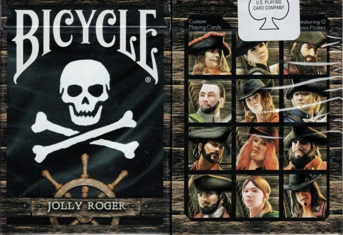 Jolly Roger Bicycle Playing Cards Poker Size Deck