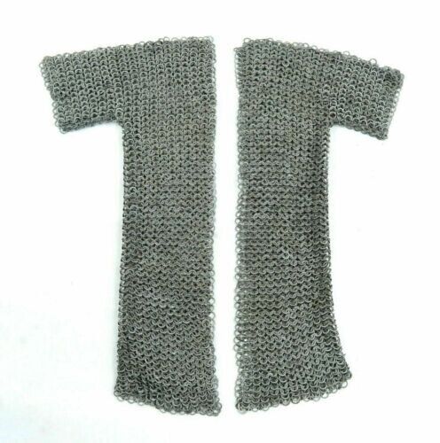 MEDIEVAL ARMOUR CHAINMAIL VOIDERS 9MM FLAT RIVETED WITH WASHER