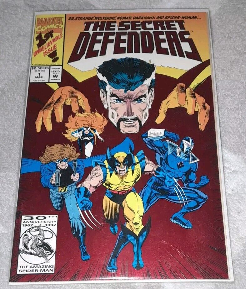The Secret Defenders #1 (Marvel Comics March 1993) MINT CONDITION Doctor Strange