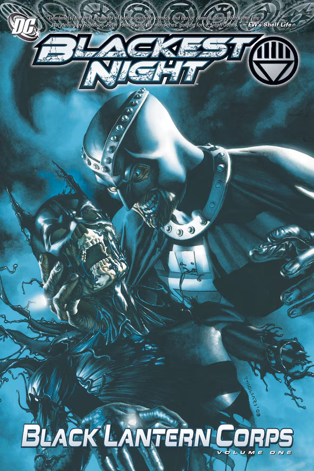DC COMICS BLACKEST NIGHT: BLACK LANTERN CORPS VOL. 1  RISE OF THE BLACK LANTERNS