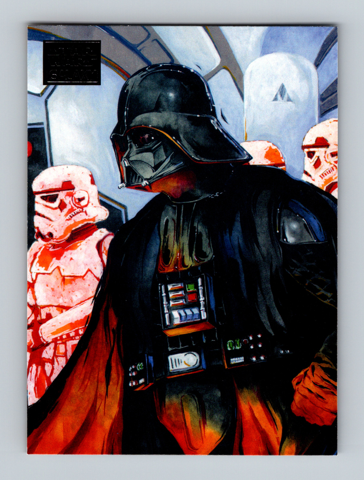 2012 Topps Star Wars Galaxy Series 7 #21 VADER\'S OPTIMISM
