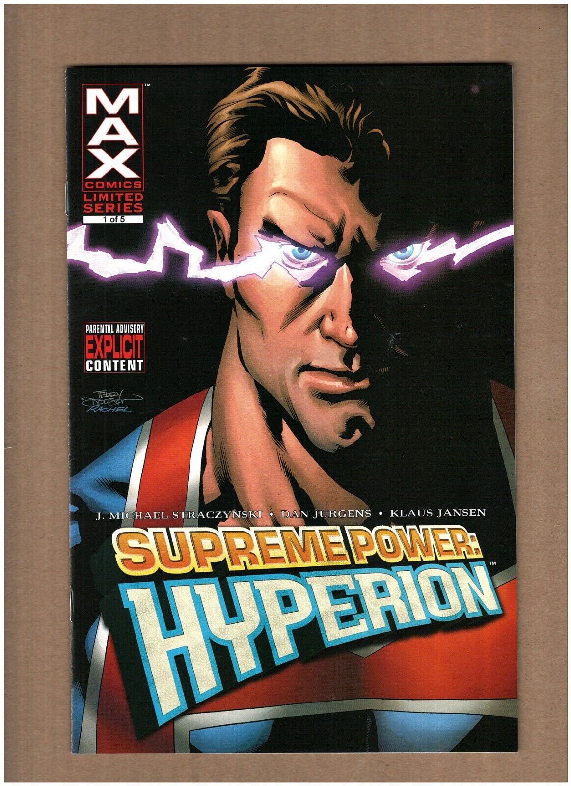 Supreme Power: Hyperion #1 Marvel Comics 2005 J. Michael Straczynski NM- 9.2