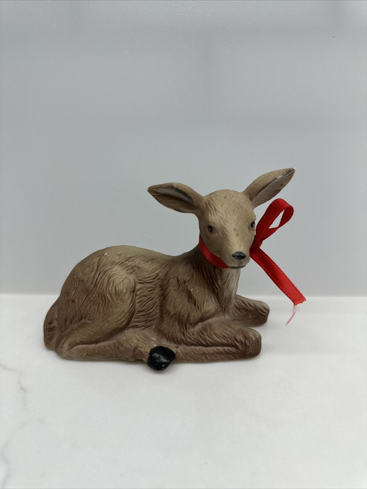 Vintage Aldon Fine-Grain Porcelain Deer/Reindeer Figurine 1991