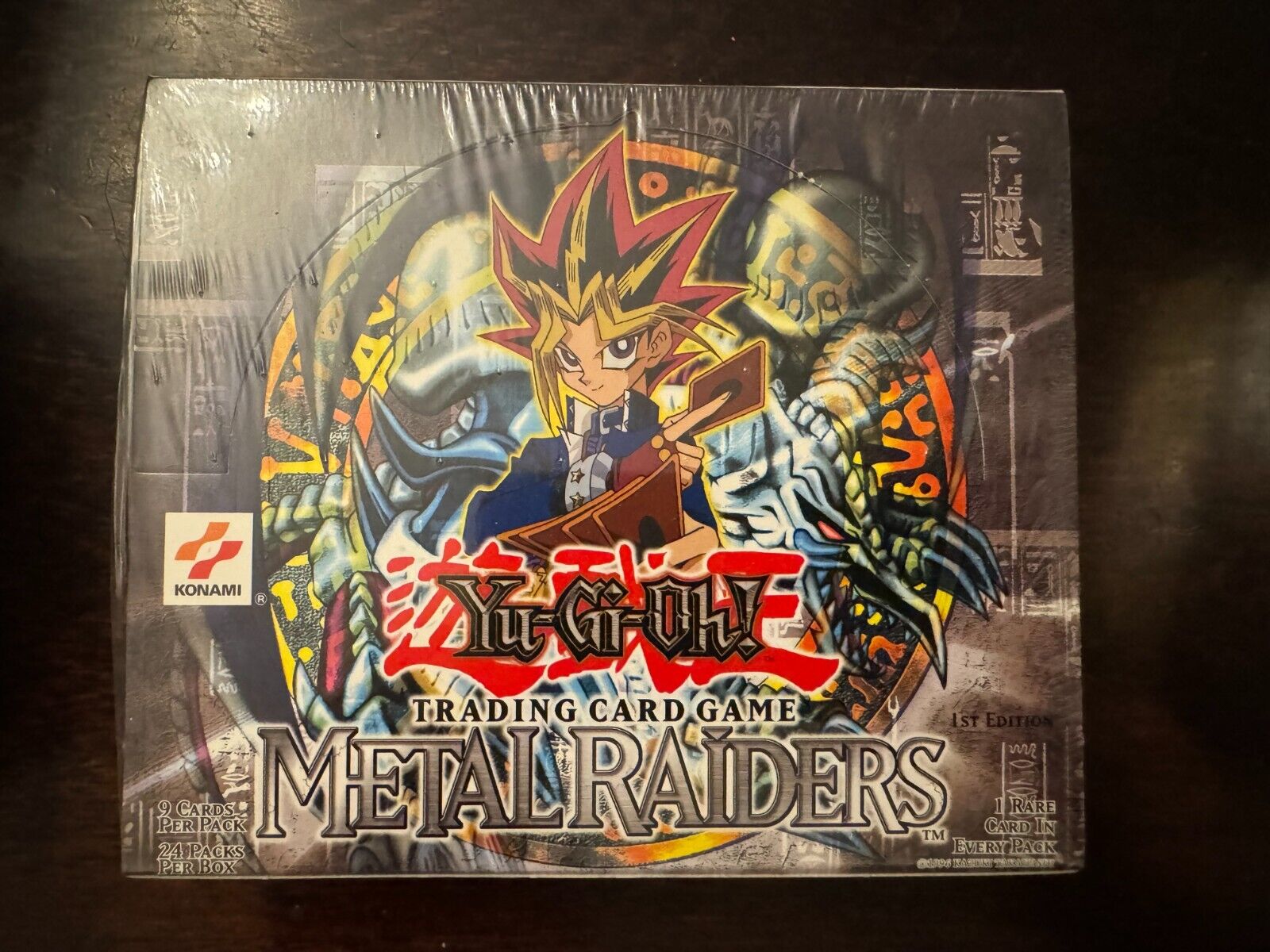 Yugioh Metal Raiders 1st Edition Sealed Booster Box MINT NORTH AMERICAN