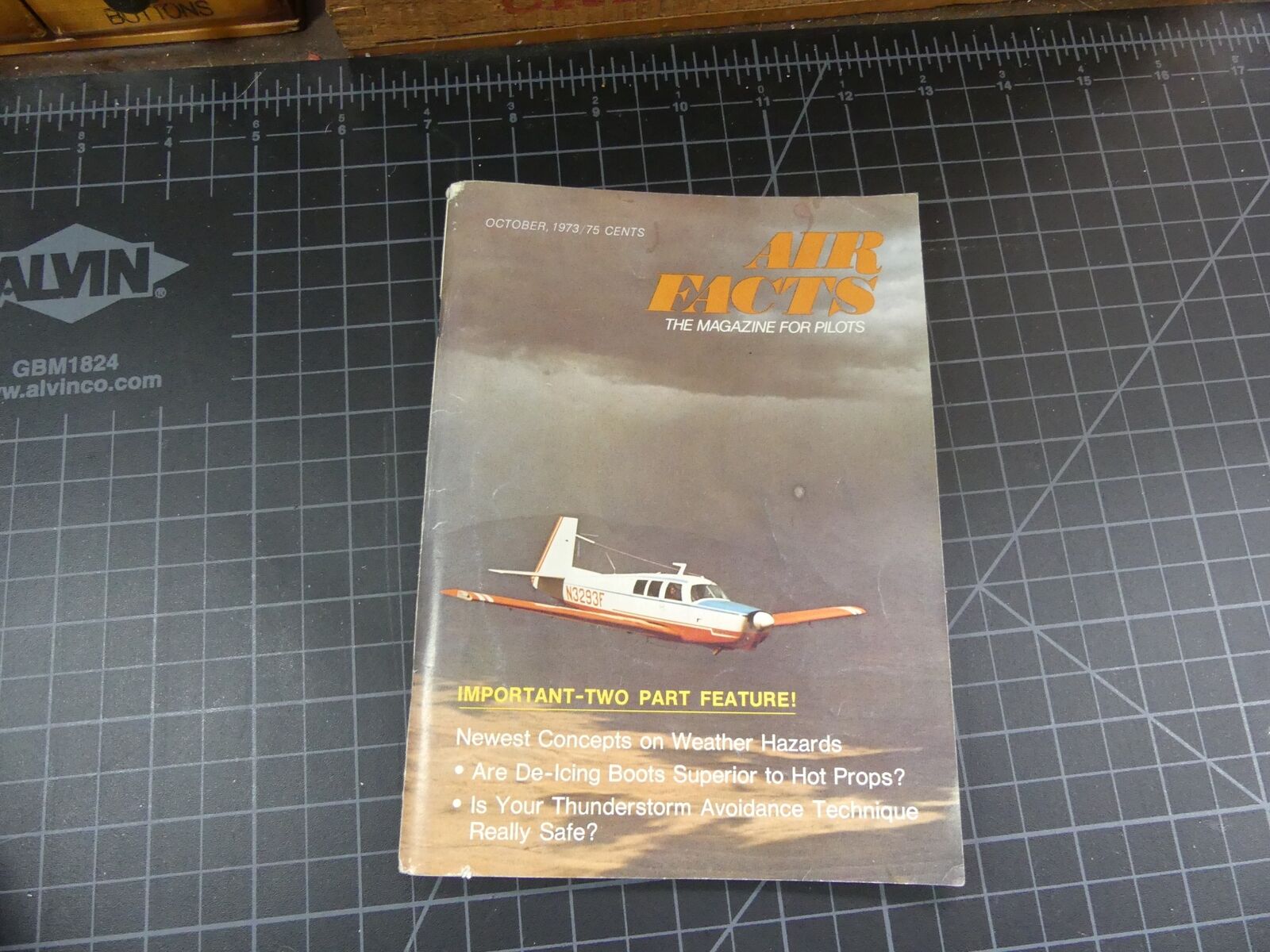 Air Facts The Magazine For Pilots October 1973 Weather Hazards