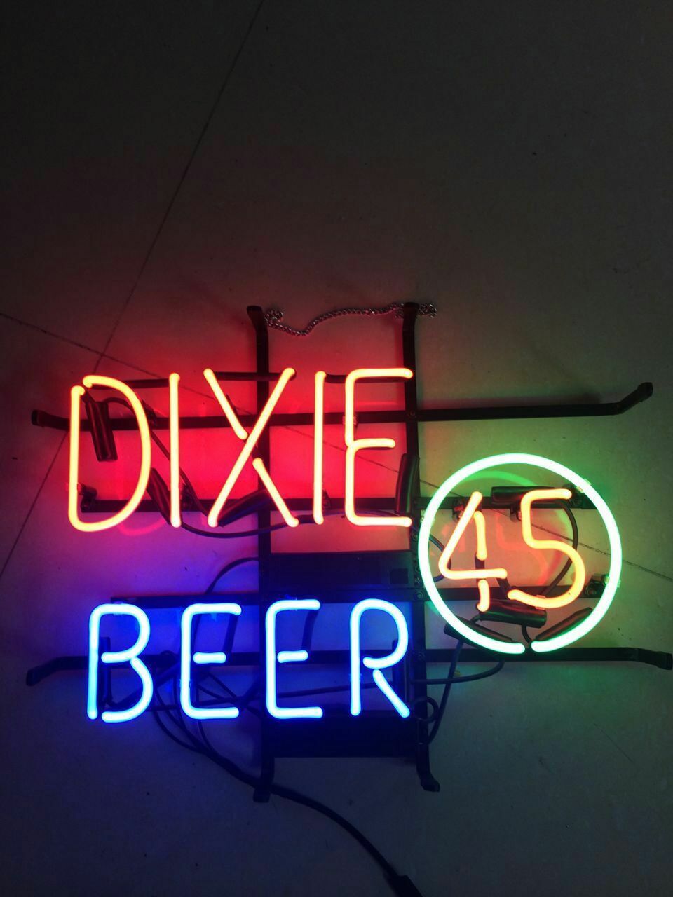Dixie Beer 45 Real Glass 20\